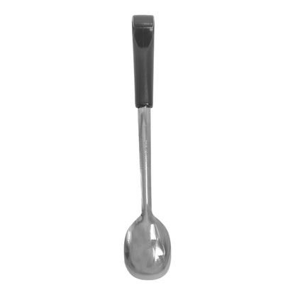 Le Buffet Solid Salad Serving Spoon – Stainless Steel with Heat-Resistant Handle (Black) - Premium Kitchen from Chabrias Ltd - Just £7.99! Shop now at Chabrias Ltd