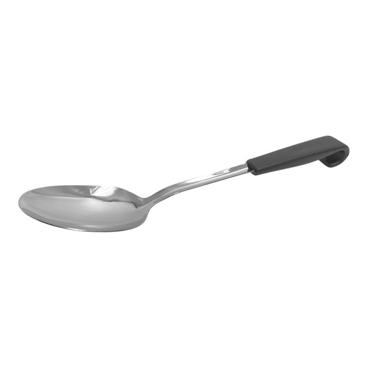 Le Buffet Serving Spoon 30cm – Stainless Steel with Heat-Resistant Handle (Black) - Premium Kitchen from Chabrias Ltd - Just £7.99! Shop now at Chabrias Ltd