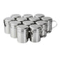 10oz Stainless Steel Flour & Sugar Dredger with Handle and Perforated Lid (12 Pack) - Premium Kitchen from Chabrias Ltd - Just £29.99! Shop now at Chabrias Ltd