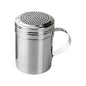 10oz Stainless Steel Flour & Sugar Dredger with Handle and Perforated Lid - Premium Kitchen from Chabrias Ltd - Just £7.99! Shop now at Chabrias Ltd