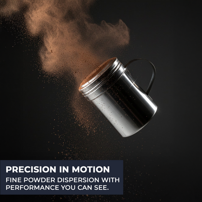 10oz Stainless Steel Flour & Sugar Dredger with Handle and Perforated Lid - Premium Kitchen from Chabrias Ltd - Just £7.99! Shop now at Chabrias Ltd