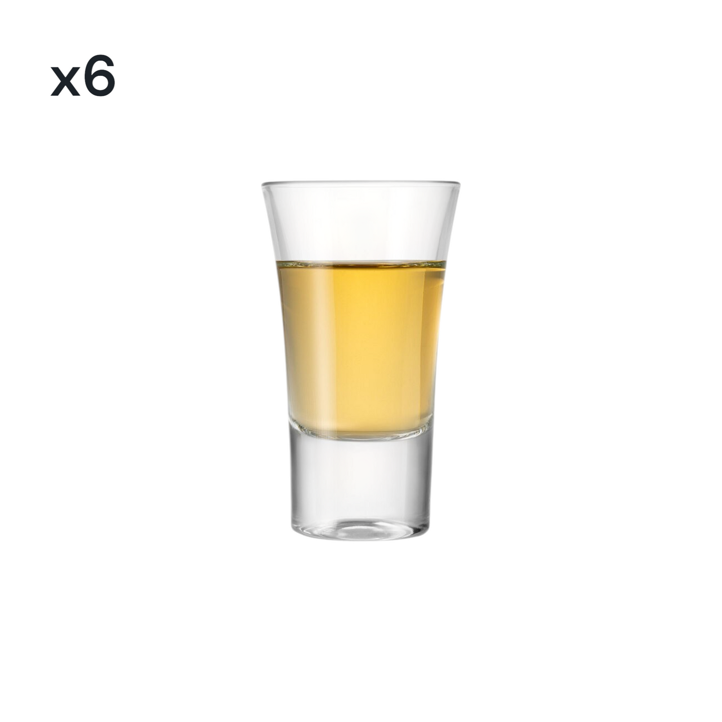 Senior Shot Glass, 2oz (6 pack) - Premium Home from Borgonovo - Just £8.99! Shop now at Chabrias Ltd