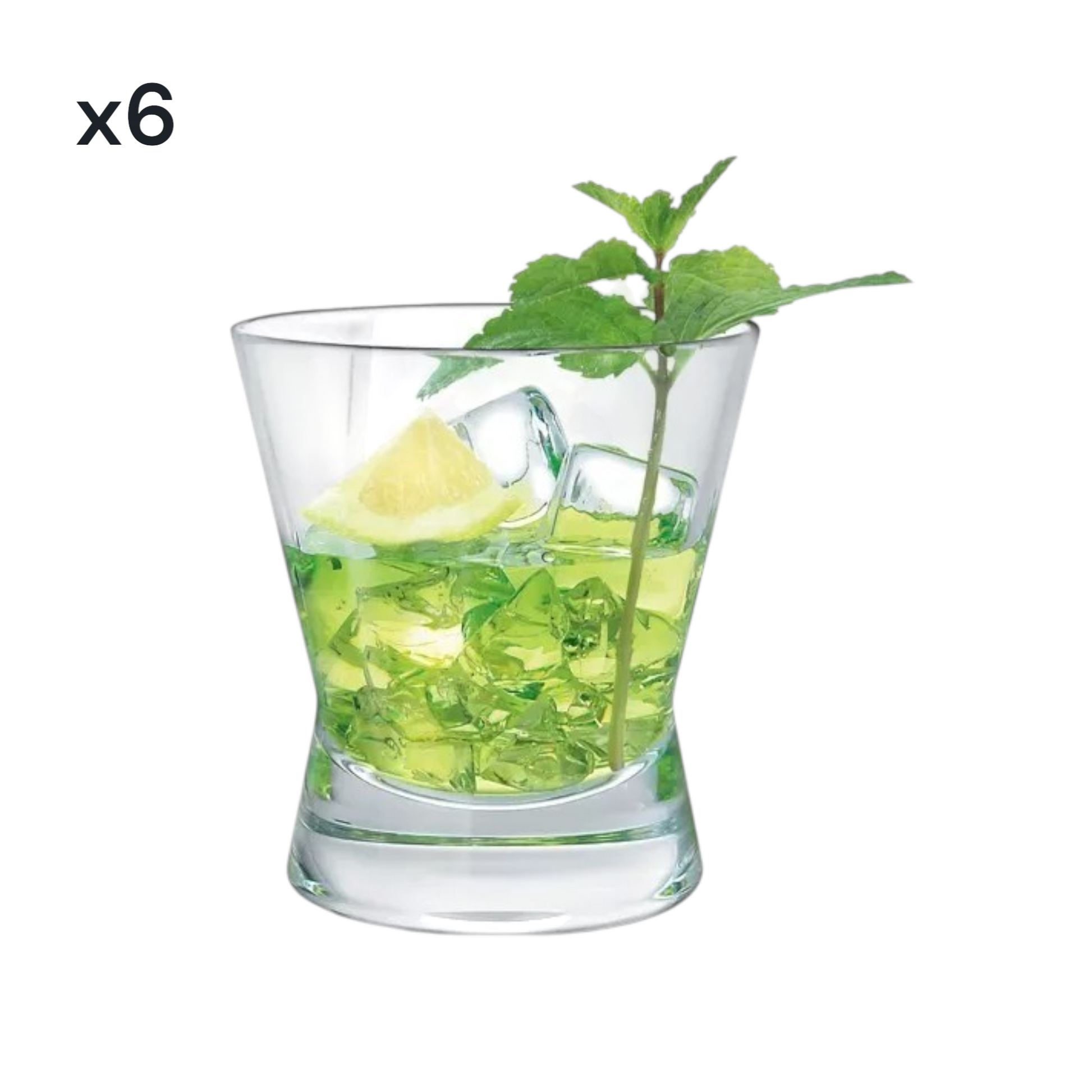 Biconic High Ball Tumblers 250ml (6 pack) - Premium Glasses from Chabrias Ltd - Just £13.99! Shop now at Chabrias Ltd