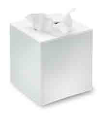 White Cube Tissue Box Dispenser Holder by Chabrias Ltd - Premium Home from Chabrias Ltd - Just £12.99! Shop now at Chabrias Ltd