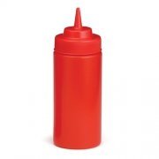 Kitchenware - Squeeze / Oil Bottles - Ketchup Red - Premium Lawn & Patio from Chabrias Ltd - Just £9.99! Shop now at Chabrias Ltd