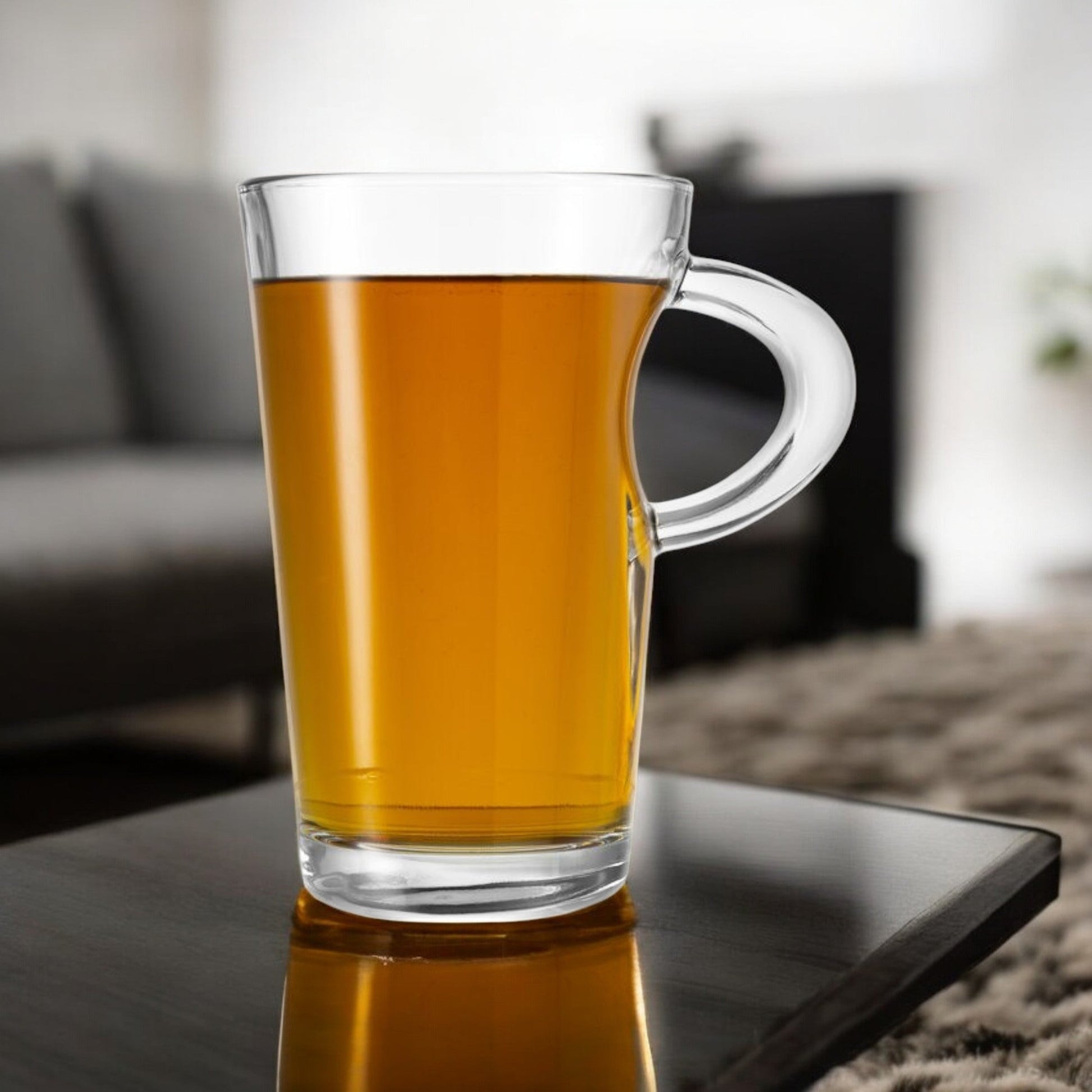 Elba Glass Coffee Mug, 250ml (6 pack) - Premium Kitchen from Chabrias Ltd - Just £9.99! Shop now at Chabrias Ltd