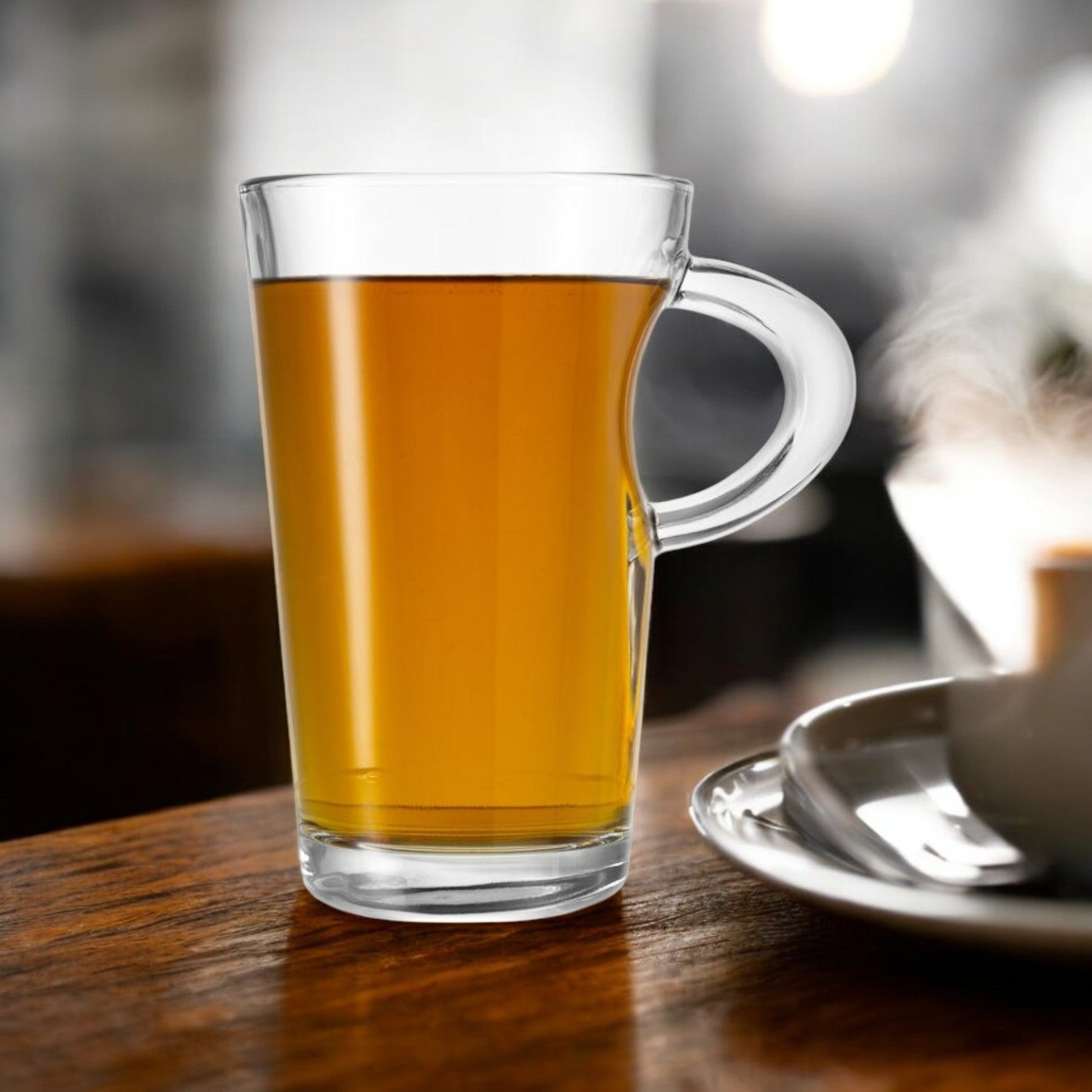 Elba Glass Coffee Mug, 250ml (6 pack) - Premium Kitchen from Chabrias Ltd - Just £9.99! Shop now at Chabrias Ltd