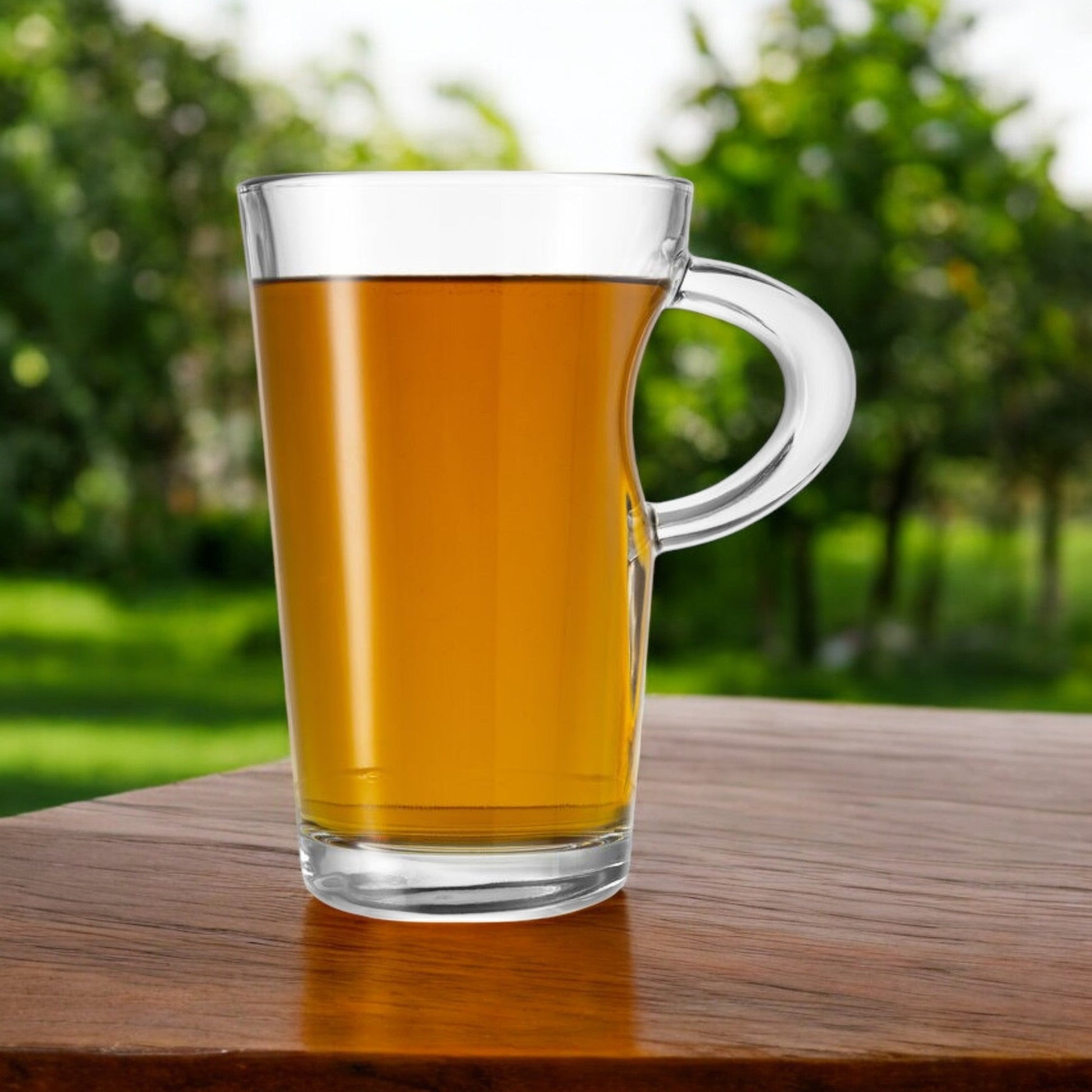 Elba Glass Coffee Mug, 250ml (6 pack) - Premium Kitchen from Chabrias Ltd - Just £9.99! Shop now at Chabrias Ltd