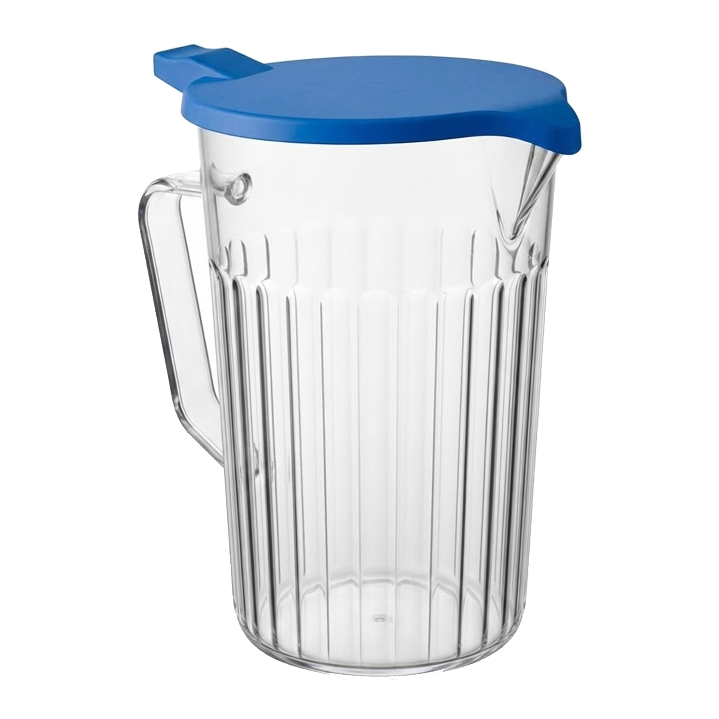 pack of 6 BPA free bedside water jugs 1400ml antibacterial lids in hospital room ideal for patient hydration and healthcare environments
