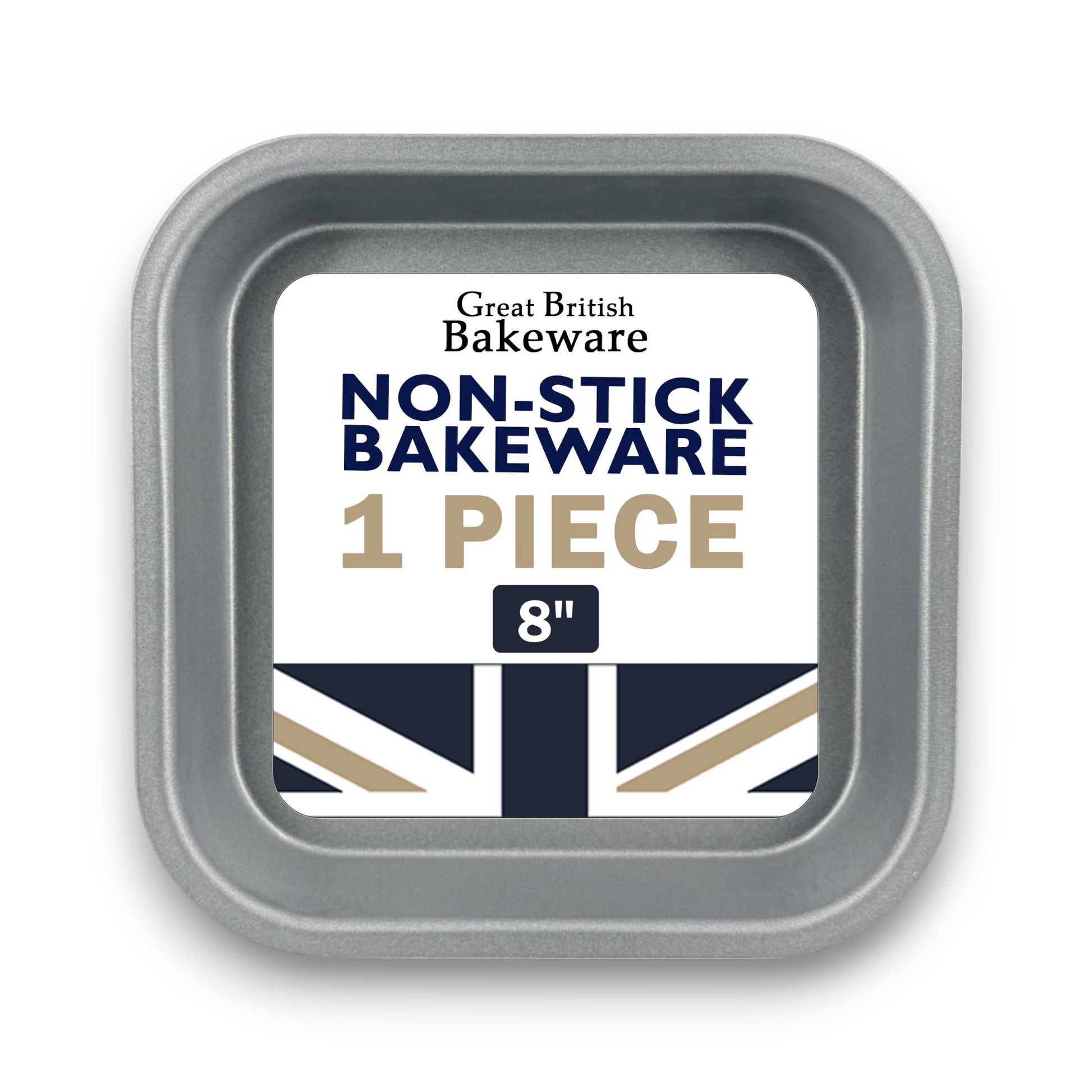 Non-Stick Square Sandwich Cake Tin, 8" - Premium Kitchen from Chabrias Ltd - Just £7.99! Shop now at Chabrias Ltd