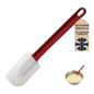 16-inch silicone spatula with extra-long red handle