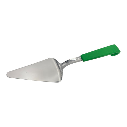 Le Buffet Cake & Pie Server – Stainless Steel with Heat-Resistant Handle (Green) - Premium Kitchen from Chabrias Ltd - Just £7.99! Shop now at Chabrias Ltd