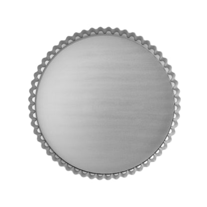 Professional Aluminium Loose Base Fluted Flan Tin, 10" - Premium Kitchen from Chabrias Ltd - Just £13.99! Shop now at Chabrias Ltd