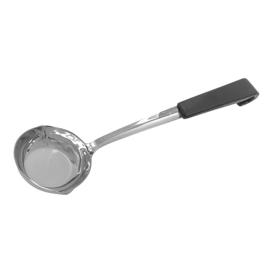 Le Buffet 1.35oz Sauce Ladle & Pouring Spout – Stainless Steel with Heat-Resistant Handle (Black) - Premium Kitchen from Chabrias Ltd - Just £7.99! Shop now at Chabrias Ltd