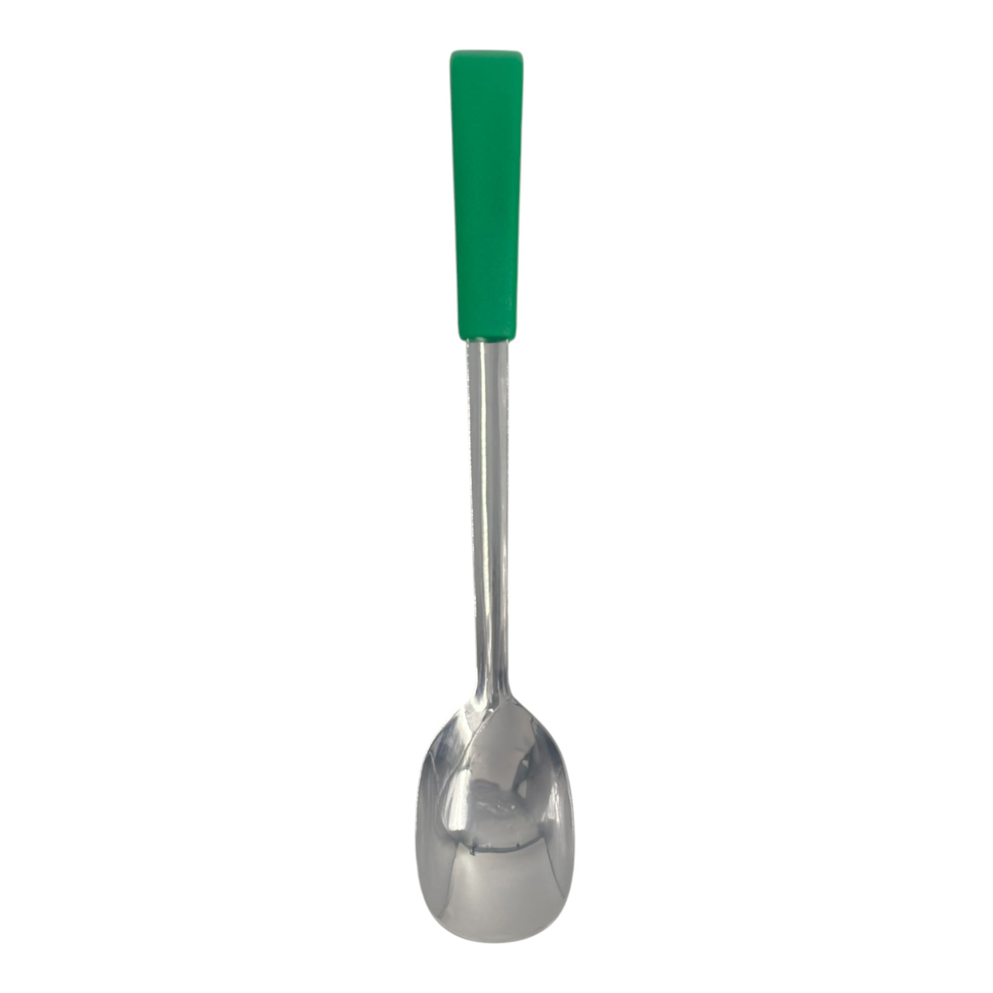 Le Buffet Solid Salad Serving Spoon Set – Stainless Steel with Heat-Resistant Handle (Green) - Premium Kitchen from Chabrias Ltd - Just £7.99! Shop now at Chabrias Ltd