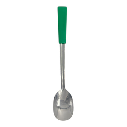 Le Buffet Solid Salad Serving Spoon Set – Stainless Steel with Heat-Resistant Handle (Green) - Premium Kitchen from Chabrias Ltd - Just £7.99! Shop now at Chabrias Ltd