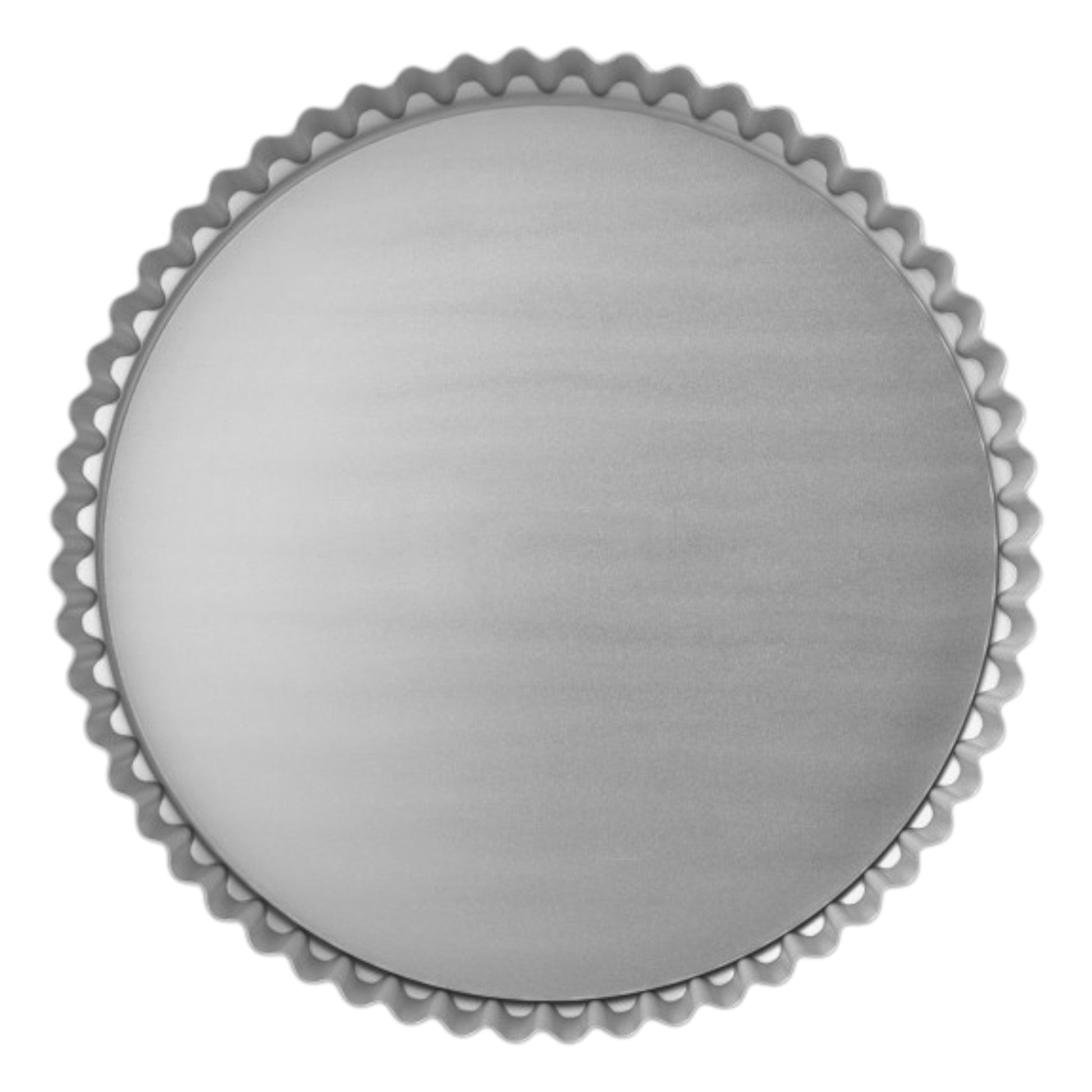 Professional Aluminium Loose Base Fluted Flan Tin, 12" - Premium Kitchen from Chabrias Ltd - Just £15.99! Shop now at Chabrias Ltd