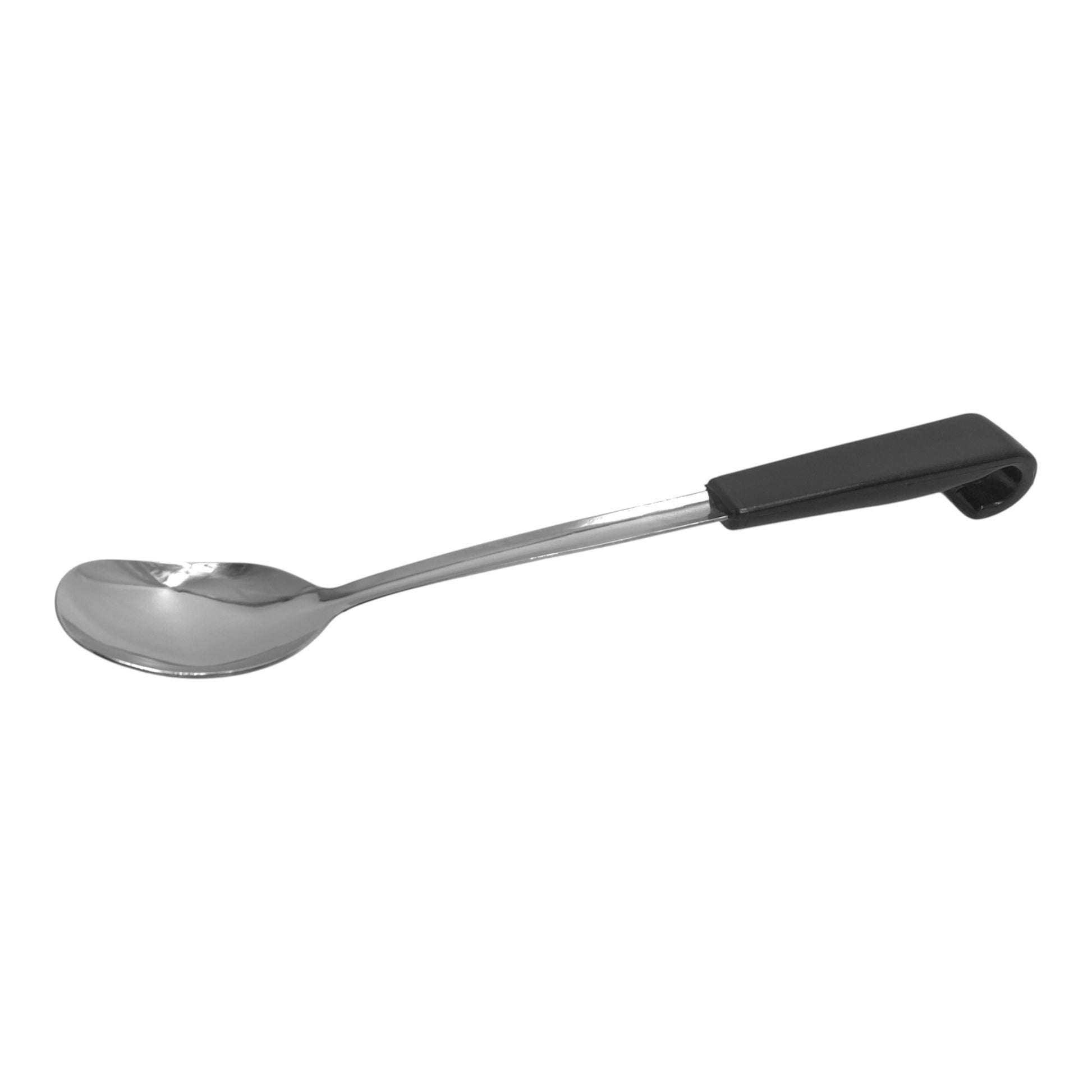Le Buffet Solid Salad Serving Spoon – Stainless Steel with Heat-Resistant Handle (Black) - Premium Kitchen from Chabrias Ltd - Just £7.99! Shop now at Chabrias Ltd