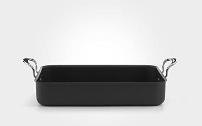 Mermaid Bakeware Hard Anodised Roasting Dish Tray with Classic Handles Made in England - Premium Kitchen from Chabrias Ltd - Just £87.50! Shop now at Chabrias Ltd