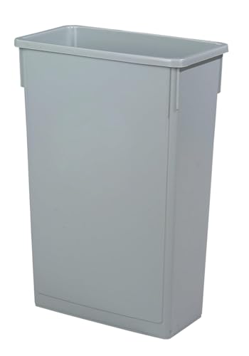 Chabrias Ltd Grey Slim Recycling Bin - 87 Litre, Space-Saving Design, Durable Plastic, Easy-to-Clean, Ideal for Home, Office, Pubs Eco-Friendly Waste Solution, Effortless Disposal - Premium BISS from Chabrias Ltd - Just £64.99! Shop now at Chabrias Ltd