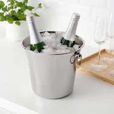 Chabrias Ltd Champagne Wine Ice Bucket, Ice Bucket, Champagne Bucket, Beer Cooler, Drinks Cooler, Wine Bucket, Ice Buckets, Wine Cooler Bucket, 5 Litre in High Polished Stainless Steel (5 Litre) - Premium Kitchen from Chabrias Ltd - Just £8.50! Shop now at Chabrias Ltd