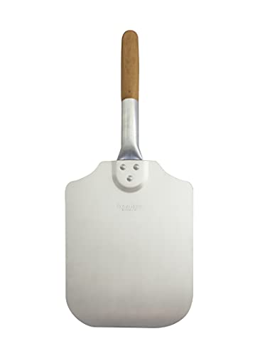 Samuel Groves Professional Aluminium Pizza Paddle Spade with Wooden Handle Traditional Style Oven Pizza - Premium Kitchen from Samuel Groves - Just £15.49! Shop now at Chabrias Ltd