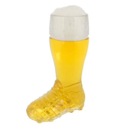 Chabrias Ltd Ultimate Beer Glass Football Rugby Boot Mug - Perfect for UEFA Euros, World Cup, and Soccer Fans! (Half Pint (10 oz / 284 ml)) - Premium Kitchen from Chabrias Ltd - Just £12.34! Shop now at Chabrias Ltd