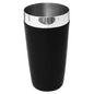 Vinyl Boston Cocktail Tin Black | Boston Shaker Can, Professional Boston Cocktail Shaker - Vinyl Coated for Extra Grip & Flair Bartending - Premium Kitchen from Chabrias Ltd - Just £7.99! Shop now at Chabrias Ltd