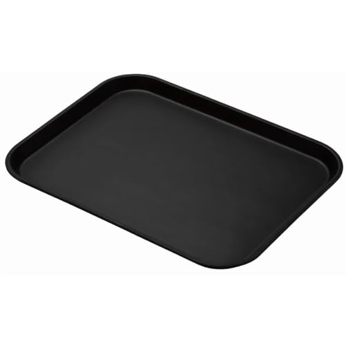 10 x Plastic Food Display Tray Black ABS Food Grade, BPA Free Countertop Tray Catering Cafe, Butchers Display Tray UK Made (L 355 x W 250 mm) - Premium Home from Chabrias Ltd - Just £37.99! Shop now at Chabrias Ltd