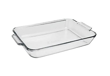 Anchor Hocking 81214L11 Oven Basics Deep Pie Dish, 9.5", Clear - Premium Kitchen from Chabrias Ltd - Just £12.99! Shop now at Chabrias Ltd