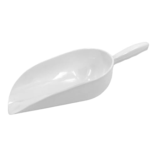 White PP Plastic Scoop - Multipurpose Measuring Scoop for Dry and Liquid Ingredients, Heavy Duty for Home, Commercial, and Industrial Use, Ice, Icecream, Flour, Sugar, Pet Food - Premium Kitchen from Chabrias Ltd - Just £4.74! Shop now at Chabrias Ltd