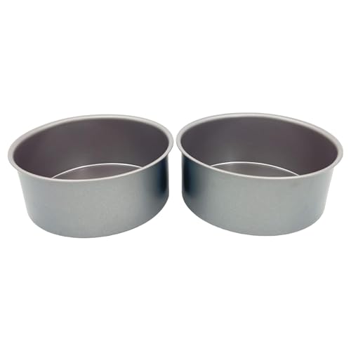 2 x Deep Round Cake Tin (6 Inch) - Premium Kitchen from Samuel Groves - Just £10.99! Shop now at Chabrias Ltd