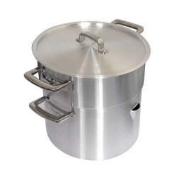 Samuel Groves 400-500 Series Aluminium 10" Lid 12 Pint/6. 8 Litre. 254mm di - Premium Kitchen from Samuel Groves - Just £14.25! Shop now at Chabrias Ltd