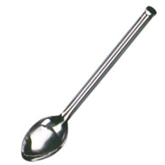 Winware 16" Plain Spoon with Hook (Perfect for serving large quantities of food - long enough to be out of harms way, but short enough to give you good control) - Premium Home from Chabrias Ltd - Just £5.99! Shop now at Chabrias Ltd