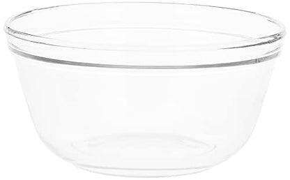 Anchor Hocking 81575 2.5 Litre Glass Mixing Bowl Batter Bowl Toughened Glass - Premium Home from Chabrias Ltd - Just £7.78! Shop now at Chabrias Ltd