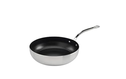 Samuel Groves Stainless Steel Tri Ply Non Stick Chef's Pan Frying Pan Suitable for All Hobs - Made in England - Premium Kitchen from Samuel Groves - Just £159.99! Shop now at Chabrias Ltd