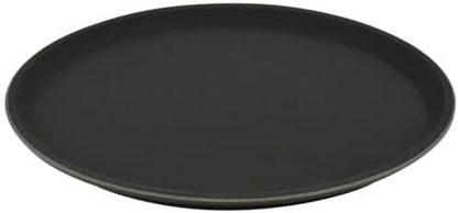 U-Grip Round Black Anti Slip Non Slip Bar Drinks Food Serving Tray - Bar Tray for Parties, Gatherings, Bars, Restaurants, and Home - Premium Home from Chabrias Ltd - Just £99.99! Shop now at Chabrias Ltd