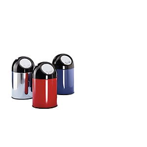 Chabrias Stainless Steel Kitchen Bin - Hygienic, Easy to Use, 55L Capacity, Push Top Lid, - Premium BISS from Chabrias Ltd - Just £42.74! Shop now at Chabrias Ltd