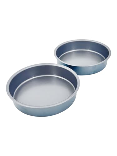 Samuel Groves 2 x Round Victoria Sandwich Sponge Cake Tin Straight Sided Deep Pan Fixed Base, Superior Double Coated Non Stick, UK Made - Premium Kitchen from Samuel Groves - Just £8.49! Shop now at Chabrias Ltd