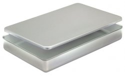 Samuel Groves Aluminium Baking Pan with Lid Made in England - Premium Kitchen from Samuel Groves - Just £12.34! Shop now at Chabrias Ltd