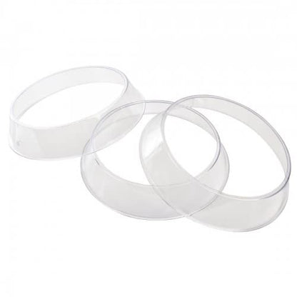 Chabrias Ltd Polycarbonate 2 in 1 Plate Ring, 40 mm H x 215 mm Stackable Plate Rings for pre-Plating Food in Advance, Microwave Safe UK Make - Premium Kitchen from Chabrias Ltd - Just £5.69! Shop now at Chabrias Ltd