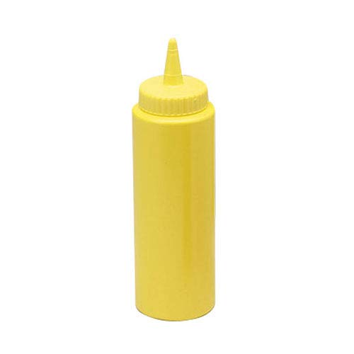 Mustard Yellow Squeeze Dispenser 8 oz Pack of 12 by Chabrias LTD - Premium Kitchen from Chabrias Ltd - Just £8.54! Shop now at Chabrias Ltd