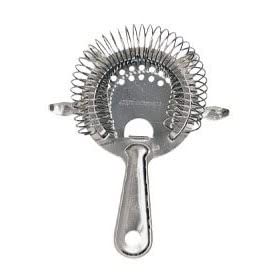 Stainless Steel Cocktail Strainer - Professional 2-Prong Bar Strainer Hawthorne Strainer for Bar, Club, Party - Premium Kitchen from Chabrias Ltd - Just £4.74! Shop now at Chabrias Ltd