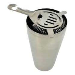 Stainless Steel Cocktail Strainer - Professional 2-Prong Bar Strainer Hawthorne Strainer for Bar, Club, Party - Premium Kitchen from Chabrias Ltd - Just £4.74! Shop now at Chabrias Ltd