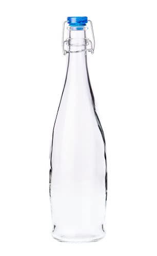 Borgonovo Glass bottle with swing top - Premium Home from Chabrias Ltd - Just £39.99! Shop now at Chabrias Ltd