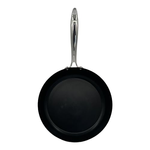 Chabrias Stainless Steel Frying Pan 10 Inch 26cm Fry Pan Non Stick Induction Cooking Pan Tri-Ply Compatible with All Heat Sources, No Coating, PFOA-Free British Made - Premium Kitchen from Chabrias Ltd - Just £44.99! Shop now at Chabrias Ltd