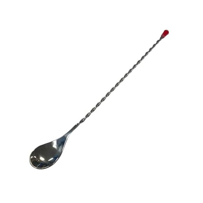 12" Full Twist Bar Spoon Stainless Steel Cocktail Accessories - Premium Kitchen from Chabrias Ltd - Just £4.74! Shop now at Chabrias Ltd