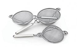 Samuel Groves1817 Double Mesh Strainer - Premium Home from Samuel Groves - Just £7.59! Shop now at Chabrias Ltd