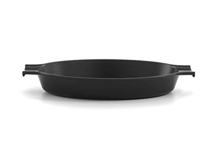 Samuel Groves - Enamel Cast Iron Gratin Dish, 36cm, Black by Chabrias LTD - Premium Kitchen from Chabrias Ltd - Just £44.99! Shop now at Chabrias Ltd