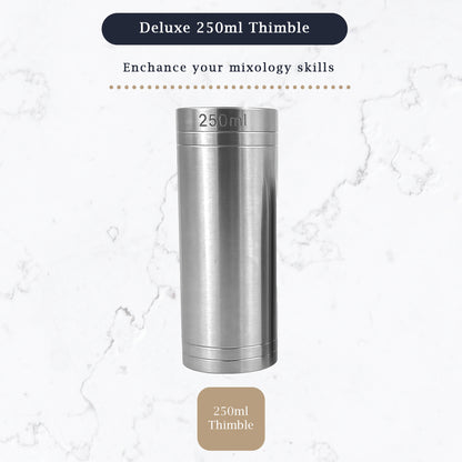 Stainless Steel 250ml Thimble Measure Government Stamped - Premium Kitchen from Chabrias Ltd - Just £6.99! Shop now at Chabrias Ltd